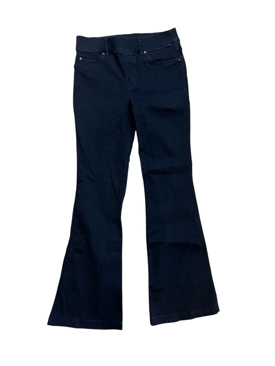SPANX Pants - Spanx Flare Jeans Clean Black Pull On Stretch 20326Q Size Medium